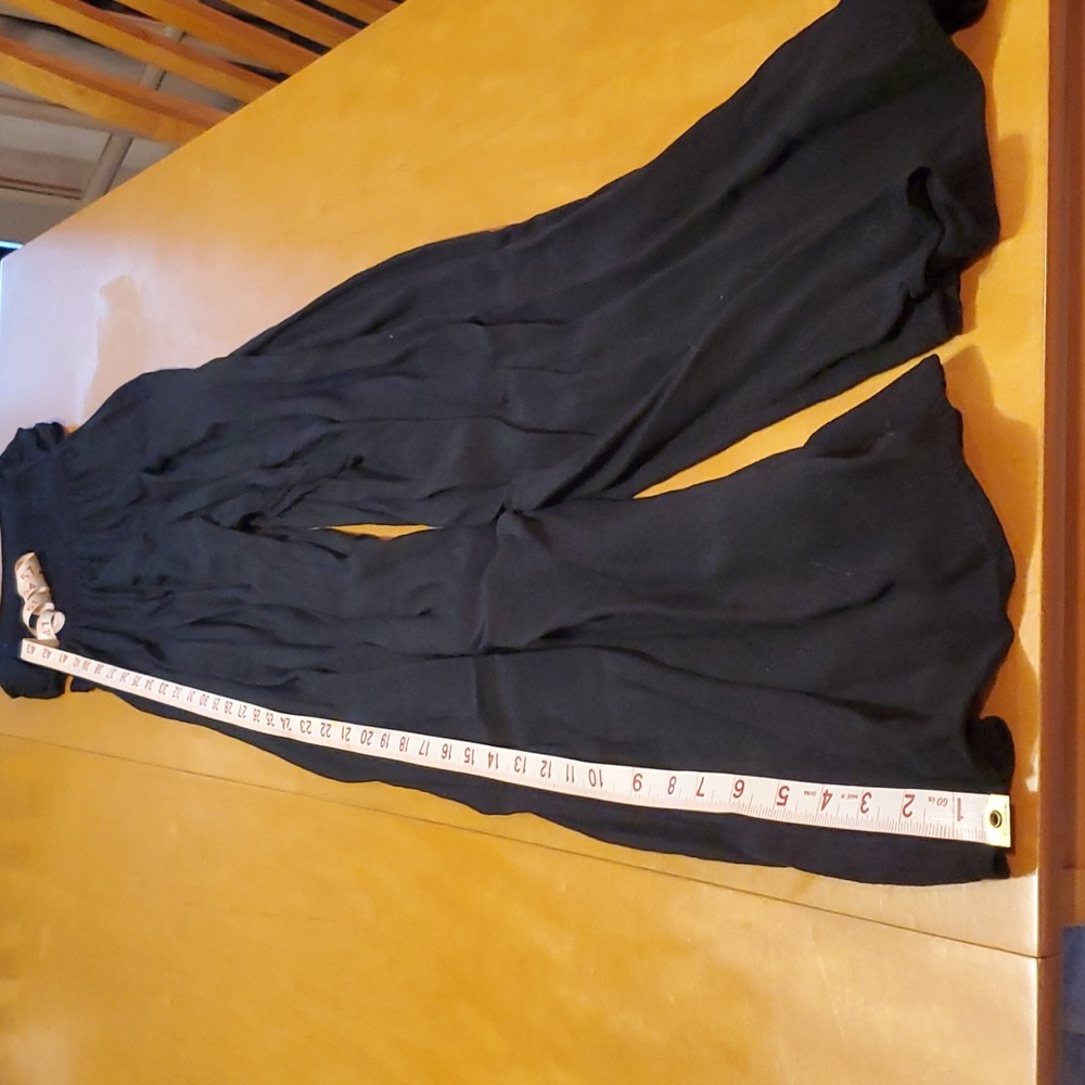 Express Women's  XS Pantsuit, all black waist peekaboo cutouts◾️great condition - Picture 5 of 9